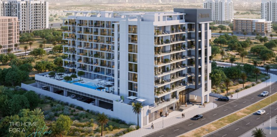Квартира в Dubai Silicon Oasis, Дубай, ОАЕ 2 спальні, 79.06м2 № 769604