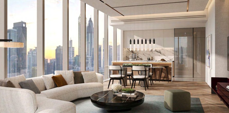 Apartment i Sheikh Zayed Road, Dubai, UAE 2 soveværelser, 103.59 kvm № 769583