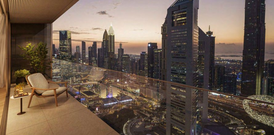 Apartment i Sheikh Zayed Road, Dubai, UAE 1 soveværelse, 79.99 kvm № 769582