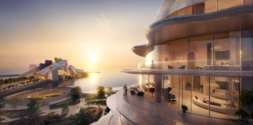 Vilë në Saadiyat Island, Abu Dhabi, Emiratet e Bashkuara Arabe 4 dhoma gjumi, 399.49 m2. № 769590