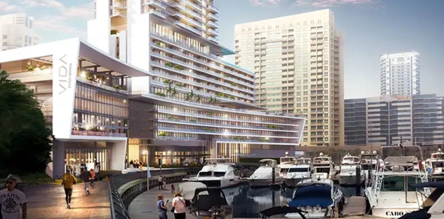 Apartmen di Dubai Marina, UAE 1 bilik tidur, 71.4 meter persegi № 769423