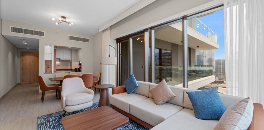 Byt v Business Bay, Dubai, SAE 1 ložnice, 75.5 m² Č.: 769429