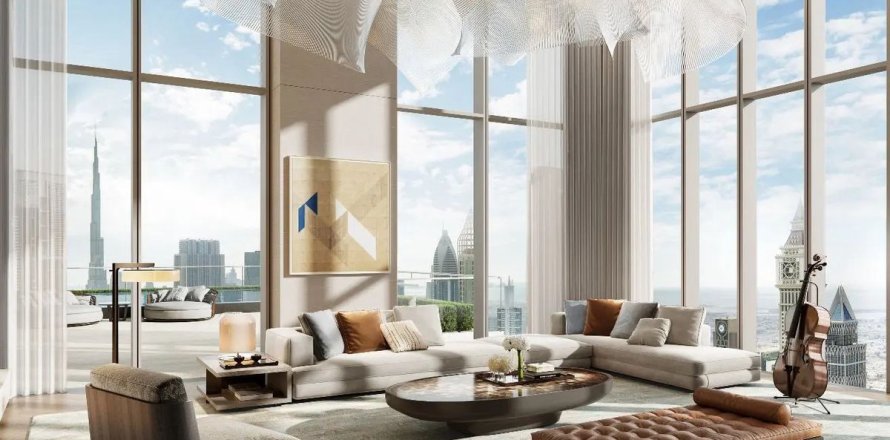 Apartament în DIFC, Dubai, EAU 2 dormitoare, 108.2 mp.  №780753