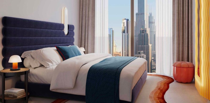 Business Bay, Dubai, संयुक्त अरब अमीरात में अपार्टमेंट, 1 बेडरूम, 62.7 वर्ग मीटर, संख्या 766000
