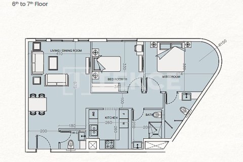Apartment in Abu Dhabi, UAE 3 bedrooms, 102 sq.m. № 769771 - photo 25