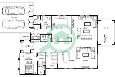 Vilë në Jumeirah Islands, Dubai, Emiratet e Bashkuara Arabe 4 dhoma gjumi, 802 m2. № 760995 - Foto 13
