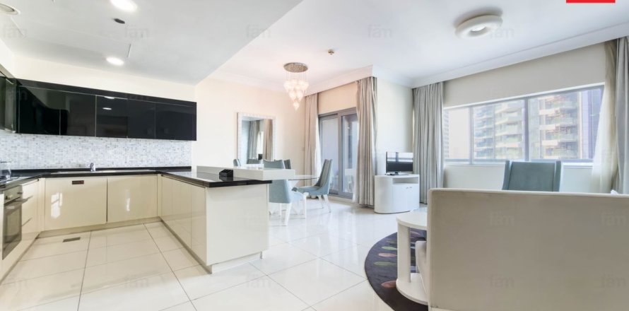 Huoneisto Downtown Dubai (Downtown Burj Dubai), Arabiemiraatit 2 makuuhuonetta, 127.4 m2 № 769682