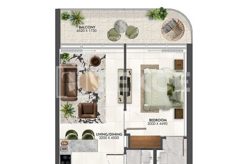 Apartament na sprzedaż w Arjan, Dubai, ZEA 1 sypialnia, 51 mkw., nr 774810 - zdjęcie 22