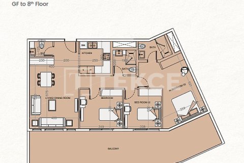Apartamento para venda em Abu Dhabi, EAU 1 quarto, 35 m2 № 769768 - foto 30
