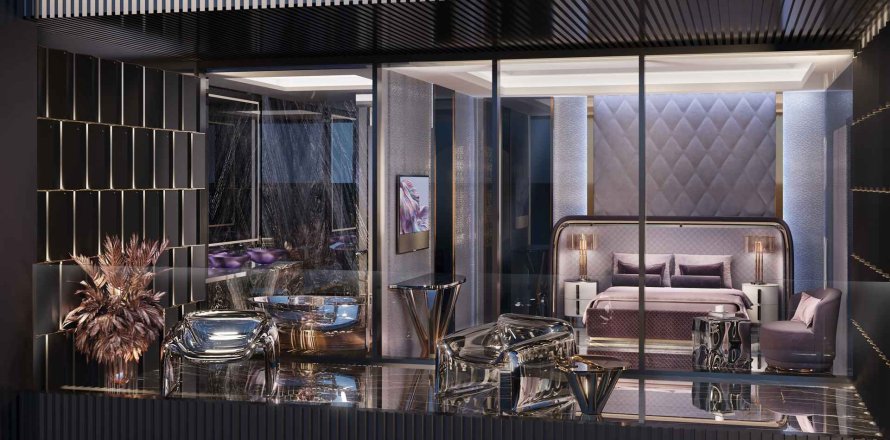 Business Bay, Dubai, BAE’de daire BURJ BINGHATTI JACOB & CO RESIDENCES 3 yatak odası, 303.2 m&sup2; No 777720