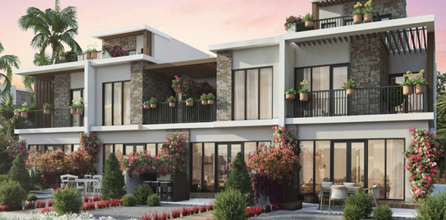 阿联酋 Dubai Damac Lagoons 联排别墅  4 卧, 212 平方米 , 编号 774057