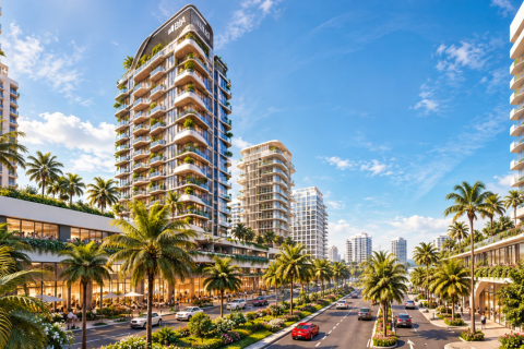 Apartman u Dubai, UAE 82 m2, 1 spavaća soba Br. 641969