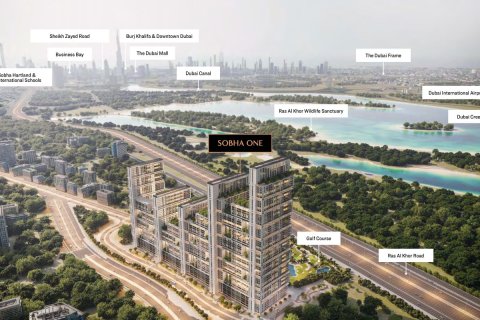 Apartment sa Ras Al Khor, Dubai, UAE 1 silid-tulugan, 63.6 sq.m. № 769638 - larawan 1