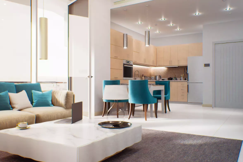 Müüa korter asukohaga Jumeirah Islands, Dubai, AÜE: 39 m² Nr 769554 - pilt 3