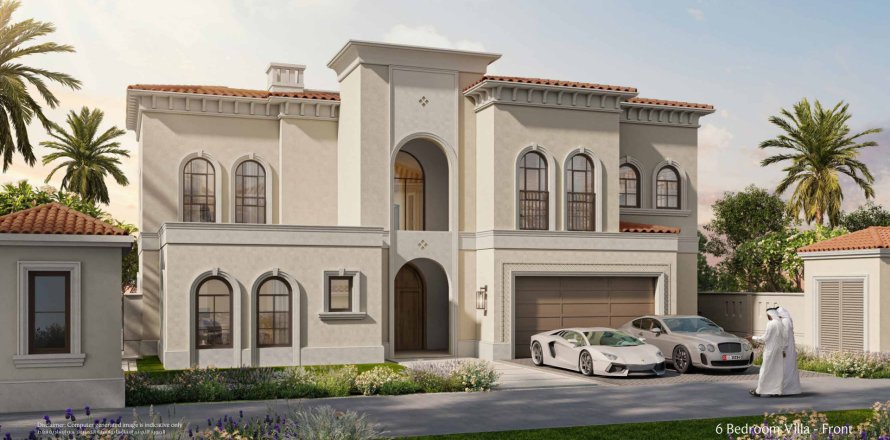 Villa i Mohamed Bin Zayed City, Abu Dhabi, UAE 6 sovrum, 511 kvm Nr. 709599