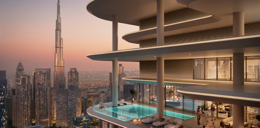 Apartman u Business Bay, Dubai, UAE 73.21 m2, 1 spavaća soba Br. 711095