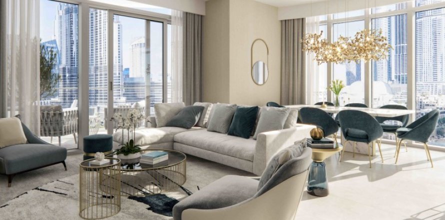 Apartemen di GRANDE di Downtown Dubai (Downtown Burj Dubai), UEA 3 kamar tidur, 173 m2 nomor 284037
