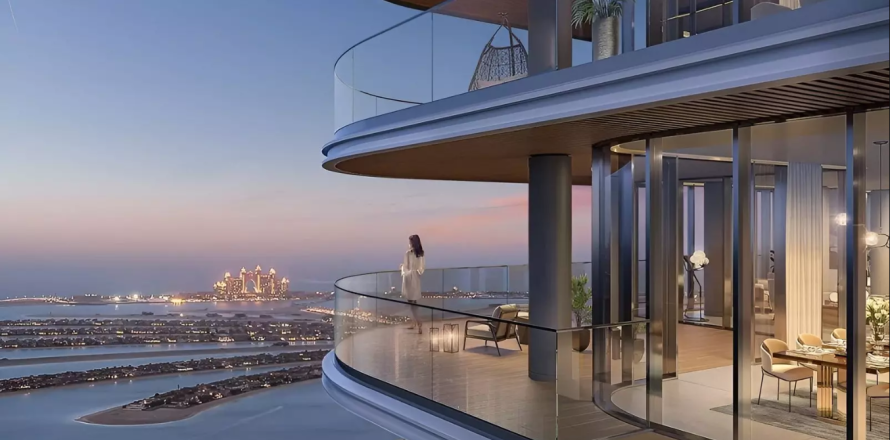 Penthouse i Dubai Harbour, Dubai, UAE 6 soveværelser, 1085.39 kvm № 763002