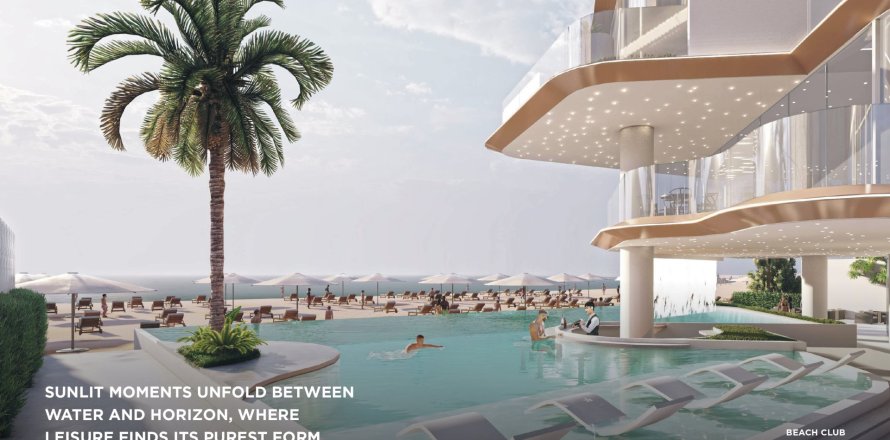 Apartemen di Al Marjan Island, Ras Al Khaimah, UEA 1 kamar tidur, 81.38 m2 nomor 712158