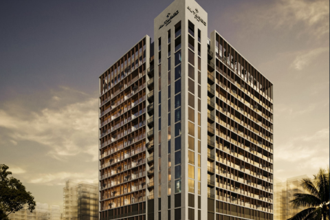 Dupleks di Jumeirah Village Circle, Dubai, UAE 2 bilik tidur, 133.41 meter persegi № 740889