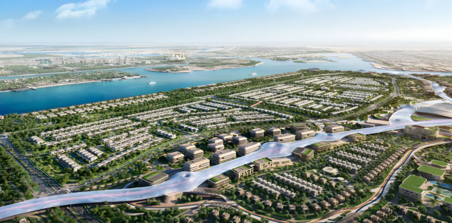 Vila v Al Hudayriat Island, Abu Dhabi, SAE 6 ložnice, 590.96 m² Č.: 769073