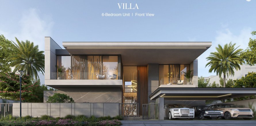Villa i Jumeirah Golf Estates, Dubai, UAE 6 sovrum, 855.82 kvm Nr. 769343