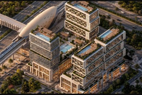 Apartman u gradu Sheikh Zayed Road, Dubai, UAE 1 spavaća soba, 56.67 m2 Br. 712316