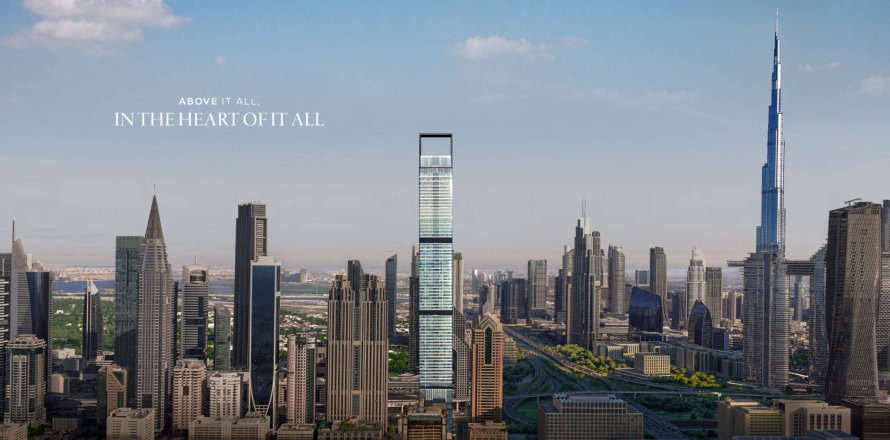 Penthouse w Sheikh Zayed Road, Dubai, ZEA 4 sypialnie, 578.69 mkw. nr 709594