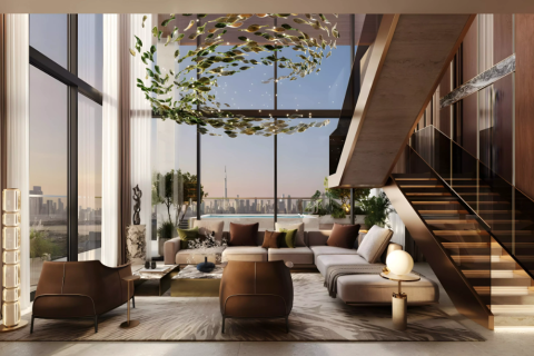 Dupleks di Jumeirah Village Circle, Dubai, UAE 3 bilik tidur, 247 meter persegi № 719588