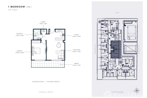 Apartman u AZIZI AMBER u gradu Al Furjan, Dubai, UAE 2 spavaće sobe, 92 m2 Br. 282819 - Slika 8