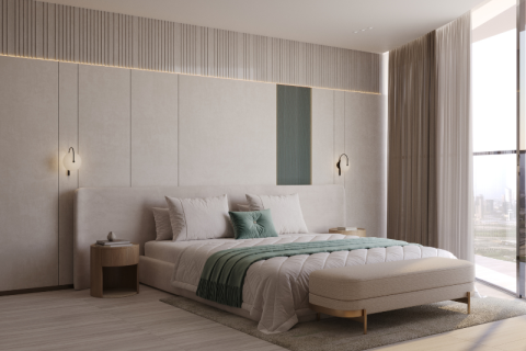 Lakás itt: Business Bay, Dubai, EAE, 1 szoba, 47.59 m², azonosító: 670010 - fénykép 2