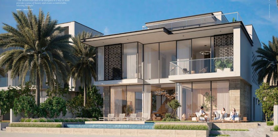 Villa Palm Jebel Ali, Dubaijā, AAE 5 istabas, 678.84 m2 Nr. 740416