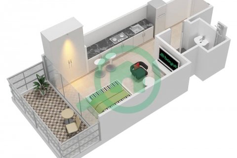 Apartamento para venda em Dubai Sports City, Dubai, EAU 2 quartos, 108 m2 № 283159 - foto 2