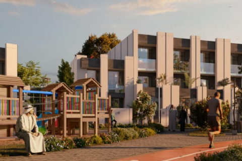 Řadový dům v Dubai Land, SAE 2 ložnice, 120.77 m² Č.: 238615