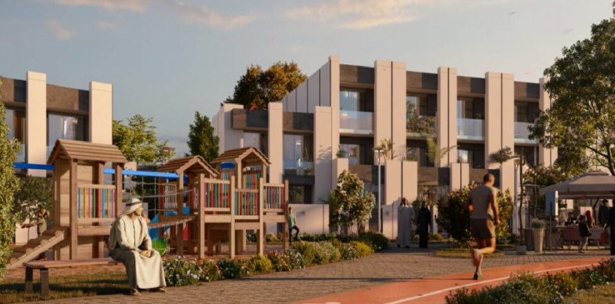 Řadový dům v Dubai Land, SAE 2 ložnice, 120.77 m² Č.: 238615