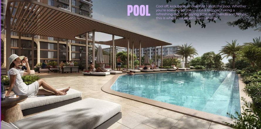 Yas Island、Abu Dhabi、UAEにあるマンション 1ベッドルーム、70.61 m2 No710463