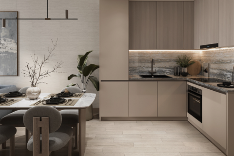 Huoneisto Dubai South (Dubai World Central), Arabiemiraatit 1 huone, 32.33 m2 № 680557 - kuva 4