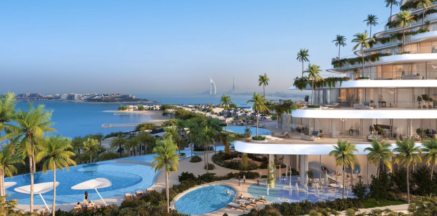 Toppleilighet i Palm Jumeirah, Dubai, Emiratene 6 soverom, 1826 kvm nr. 309938