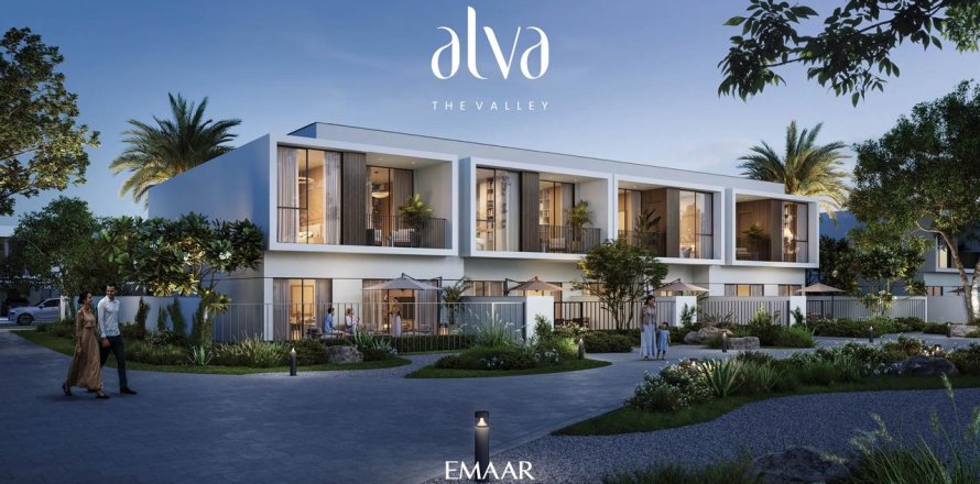 Řadový dům v The Valley, Dubai, SAE 4 ložnice, 336.31 m² Č.: 760242