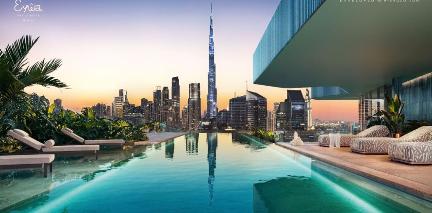 Duplex i Business Bay, Dubai, UAE 3 soveværelser, 529.83 kvm № 711106