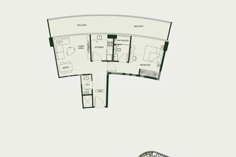 Apartament në Arjan, Dubai, Emiratet e Bashkuara Arabe 1 dhomë gjumi, 70 m2. № 678123 - Foto 22