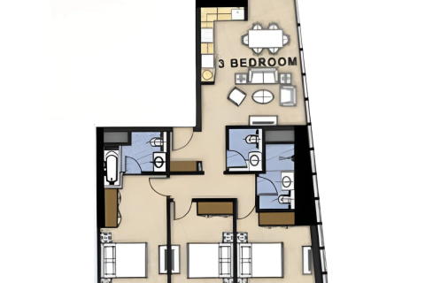 Müüa korter asukohaga Business Bay, Dubai, AÜE: 1 toaline, 38 m² Nr 732752 - pilt 7