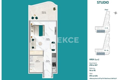 Appartement à vendre à  Dubai, EAU 4 chambres, 345 m2 № 652902 - photo 30
