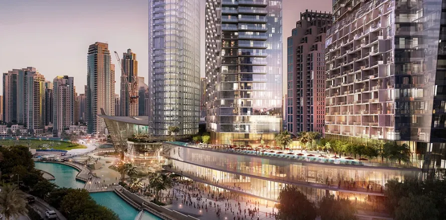 Apartemen di Downtown Dubai (Downtown Burj Dubai), UEA 1 kamar tidur, 73 m2 nomor 678487