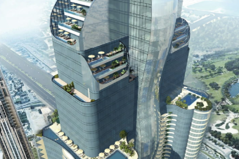 Dzīvoklis Business Bay, Dubaijā, AAE 1 istaba, 78 m2 Nr. 639940