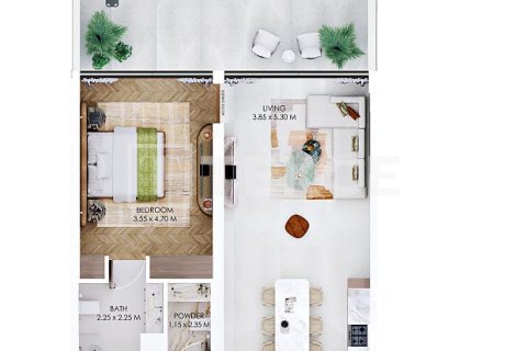 Meydan、Dubai、UAE にあるマンション販売中 3ベッドルーム、218 m2、No714198 - 写真 30