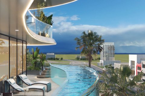 Huoneisto VOLGA TOWER Jumeirah Village Circle, Dubai, Arabiemiraatit 1 makuuhuone, 65 m2 № 639867 - kuva 2