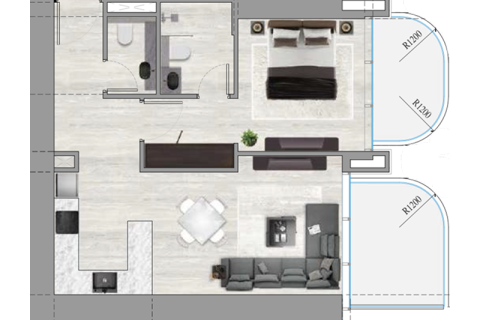 Motor City, Dubai, UAE의 판매용 아파트 35제곱미터 번호 732768 - 사진 3