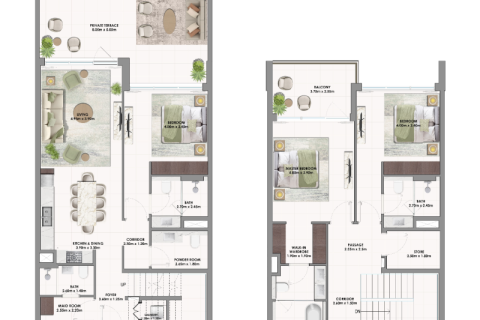 Διαμέρισμα σε Dubai South (Dubai World Central), ΗΑΕ 1 υπνοδωμάτιο Αρ. 732765 - φωτογραφία 7