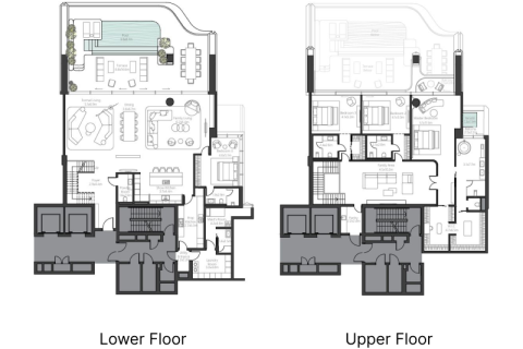 Müüa korter asukohaga Palm Jumeirah, Dubai, AÜE: 2 magamistoaga, 168 m² Nr 690046 - pilt 15